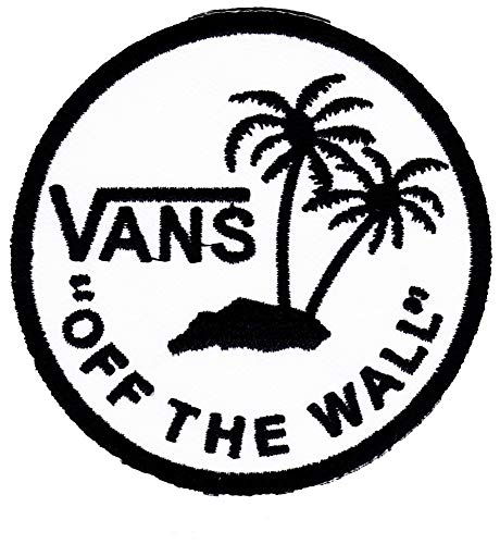 Vans Off The Wall Patch Iron On Logo Vest Jacket Cap Hoodie