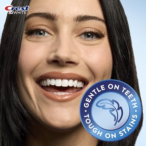 Crest 3D Whitestrips Sensitive At-home Teeth Whitening Kit, 18 Treatments, Gently Removes 15 Years of Stains
