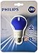 Philips 60 Watt Equivalent Medium Base A19 Non-Dimmable Instant On Autism Speaks LED Blue Light Bulb