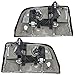 Brock Replacement Driver and Passenger Set Headlights Compatible with 98-04 Sonoma Pickup Truck