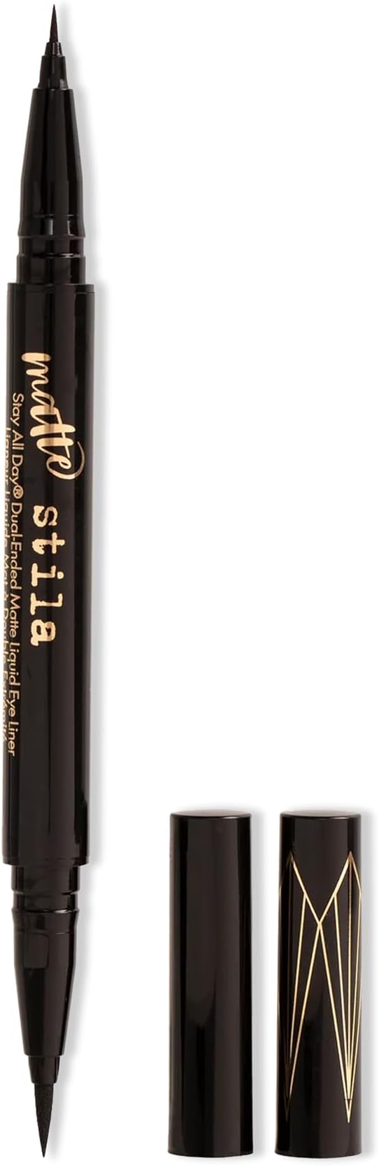 Stila Stay All Day® Dual-Ended Matte Liquid Eyeliner Intense Black Waterproof