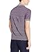 Lacoste Men's Short Sleeve Striped Pima Jersey Printed Croc Regular Fit Polo Shirt