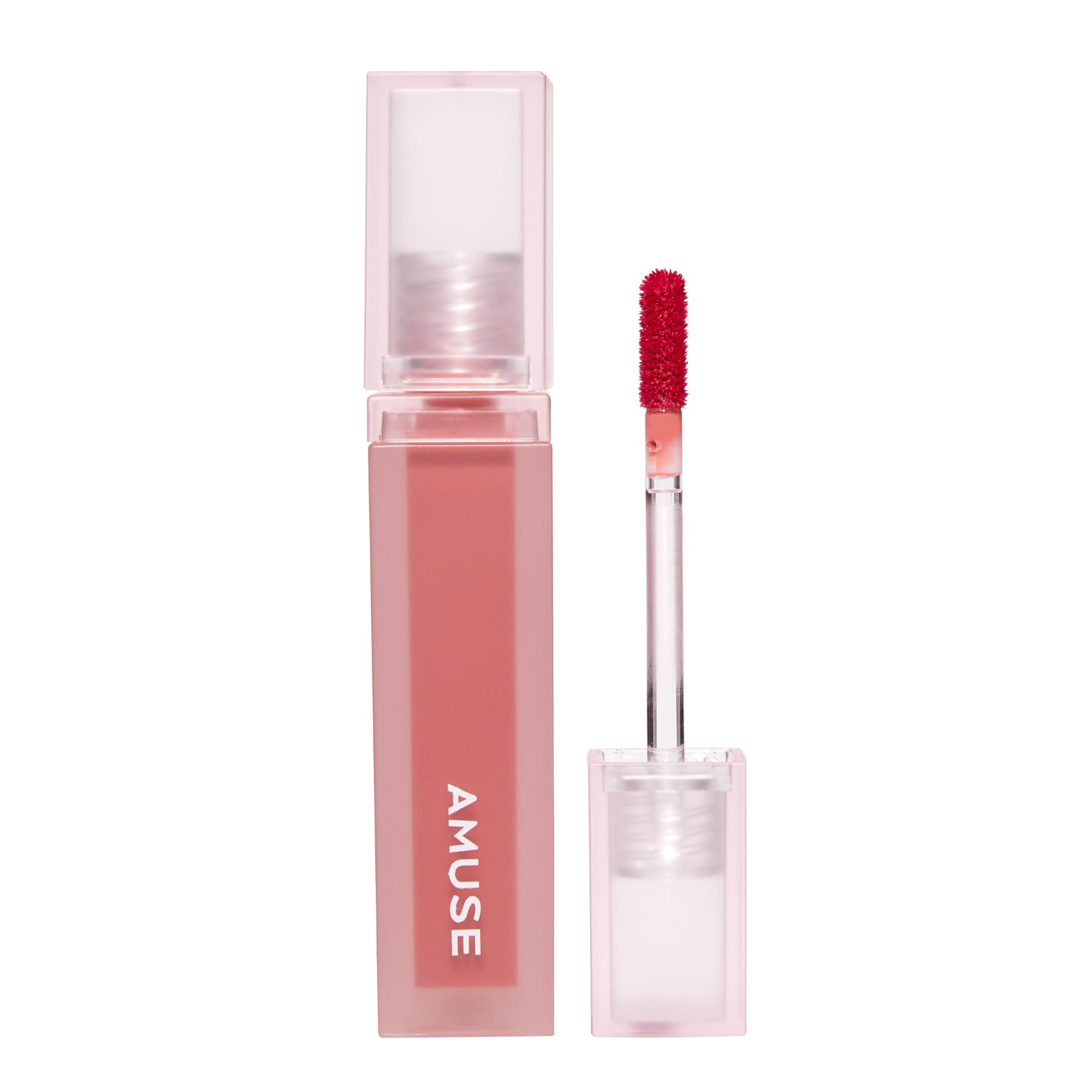 Amuse Dew Velvet Semi Matt Fresh Dewy Velvet Texture Korean Makeup Transfer-proof Non-sticky Lipstick Glossy Vegan 01 BOKSOONGA BLOSSOM…