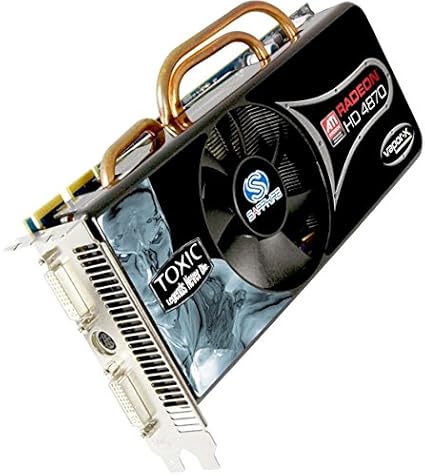 Sapphire ATI Radeon HD 4870 Toxic Grafikkarte (PCI-e, 1GB GDDR5 Speicher, DVI, HDMI, HDTV-Out, 1 GPU)