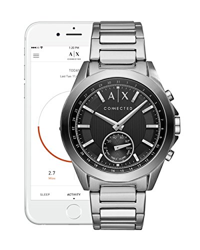 Armani Exchange Reloj Analógico para Hombre de Cuarzo con Correa en Acero Inoxidable AXT1006 - Imagen 7