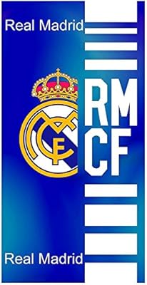 Real Madrid Toalla de Baño y Playa de Algodón con licencia Oficial. RM14: Amazon.es: Bebé