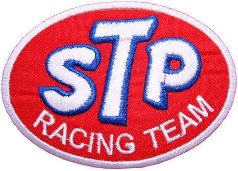 STP Racing Team Gas fuel oil treatment Drag Nascar NHRA Logo GS09 Patches