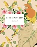 Composition book journal: Daily Journal, College Ruled 120 Pages Large 8.5