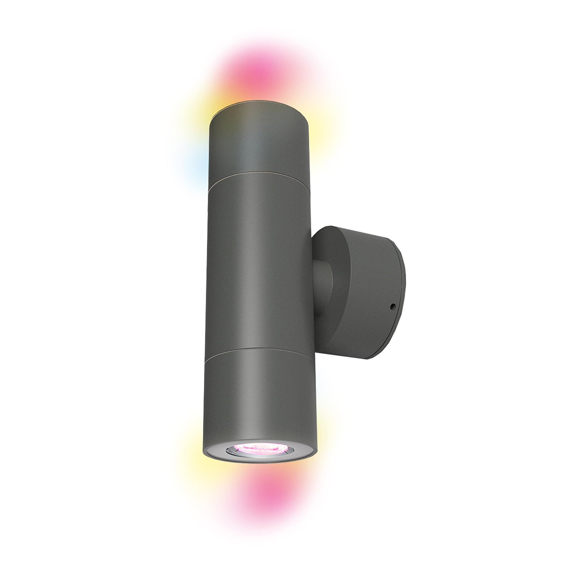4lite Smart Outdoor Up Down Wall Light (Graphite) 345lm IP54 Supplied with 2X Smart GU10 Bulbs - 4L2/2305-4Yr Guarantee — image 1