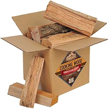 Smoak Firewood Cooking Wood Logs - USDA Certified Kiln Dried (Red Oak, 8-10 lbs)
