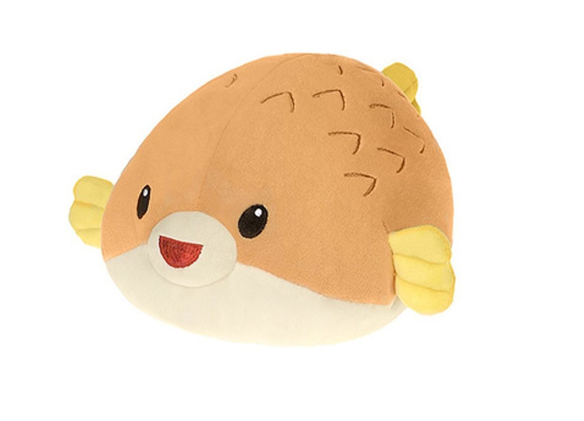 puffer fish soft toy