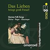 GERMAN FOLK SONGS IN ROMANTIC ARRANGEMENTS         image