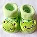 Foreveryang Unisex Baby Cute 3D Cartoon Short Sock Slipper Shoe Bootie Frog
