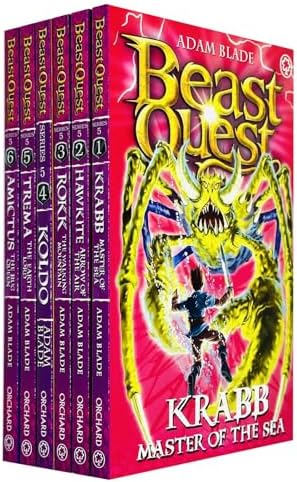 Beast Quest Series 6 Collection - 6 Books RRP £29.94 (31. Komodo