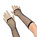 Stretchable Fingerless Diva Fishnet Gloves (10 Pairs) - Assorted Colors