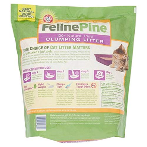 Feline Pine Natural Clumping Cat Litter (24 lb) Pricepulse