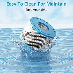 GEJRIO Hot Tub Filters Replacements, 8 Pack Type Vi