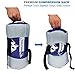 Outdoorsman Lab Sleeping Bag- Lightweight for Camping, Backpacking, Travel- Cool Weather 3 Season Ultralight Compact Packable Bag with Compression Sack for Kids Men Women