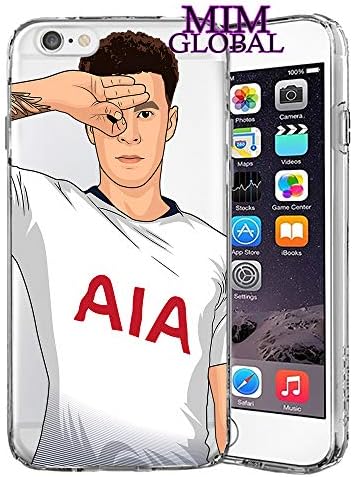 MIM Global Football Soccer Case Cover Compatible For All iPhone (iPhone 6 Plus/6s Plus, Dele)