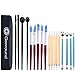 Genround DIY Polymer Clay Tools, 19pcs Modeling Clay Tools with Storage Case Clay Sculpting Tools for Kids, Adults, Beginners and Craft Lovers