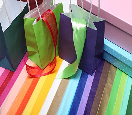 image for Creative Colour Solutions Colored Tissue Paper - 130 Sheets - 26 Color