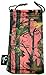 Hornz Pink Camouflage Polarized Aviator Sunglasses for Women & Free Matching Microfiber Pouch - Small Size - Pink Camo Frame - Smoke Lens