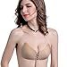 Sticky Bra Self Adhesive Strapless Bra, Backless Invisible Push Up Bra Silicone Bra with Drawstring