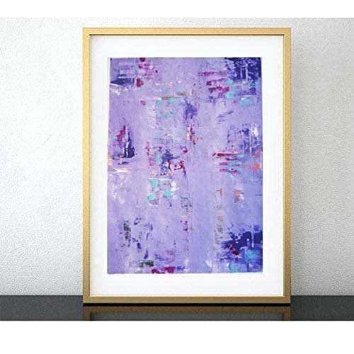 Cuadros modernos. Lamina de lienzo en pintura acrílica. Decoración para