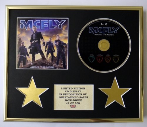 MCFLY/CD DISPLAY/LIMITED EDITION/COA/ABOVE THE NOISE