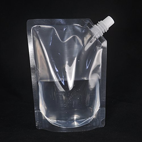 Premium Sneak Alcohol Travel Plastic Flask Cruise Kit Concealable Plastic Flasks for Liquor to Smuggle Drinks Runner Rum Cocktails Spirits Wine(8, 4x32 2x16 2x8 + funnel)