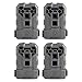 Stealth Cam 10MP Infrared Hunting Scouting Game Trail Camera w/Video, 4 Pack