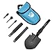 Military Survival Folding Shovel and Pick with Carrying Pouch for Camping, Hiking, Backpacking, Fishing, Tactical Army Surplus Multitool, Trench Entrenching Tool, Car Emergency Shovel