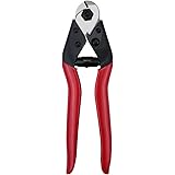 stedi Bike Cable Cutter，Cable Cutter with Non-Slip Grips, Sharp & Precise One-Hand Operation Stainless Steel Wire Rope Cutter
