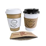 Custom Printed Coffee Cup Sleeves,Personalized