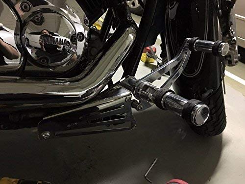 v star 1100 forward controls