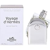 Hermes Voyage D'Hermes Eau-de-toilette Refillable Spray for Unisex, 3.30-Ounce