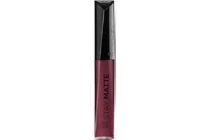 Rimmel London Stay Matte Liquid Lip Color with Full Coverage Kiss-Proof Waterproof Matte Lipstick Formula that Lasts 12 Hours - 860 Trust You, .21oz
