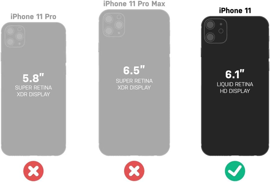 OtterBox DEFENDER SERIES SCREENLESS EDITION Case For iPhone 11 - BLACK