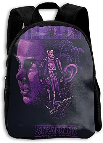 HDWI7 Stranger Cool Things Backpack Schoolbag Bookbag For Children Boys Girls
