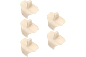 HOMOBABE 5pcs Plastic Clarinet Thumb Rest Cushion Ergonomic Recorder Rest Mat for Wind Instrument Accessories