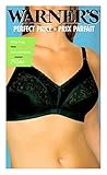 Warners Women's Plus size Firm Support Wire Free Lace Bra