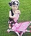 Baby Girl 1st Birthday Outfit Baby First Birthday Clothes Girl Wild One Outfit (12-18 Months,Black-Wild One)