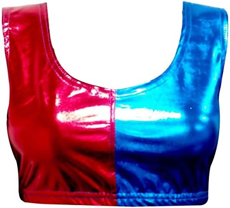 Womens Suicide Squad Harley Quinn Inspired Booty Short Pants Nikker Top
