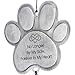 Dog Memorial Wind Chimes | Pet Sympathy Gift | Remembrance Gift for Loss of Dog or Cat | Powder Coated Metal Cast for Indoor or Outdoor Use | Alternative to Memorial Stones or Picture Frames