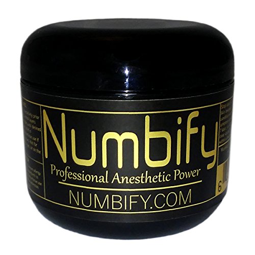 Numb-ify Numbing Gel â€“ Professional Strength Anesthetic Power (4 Ounce)