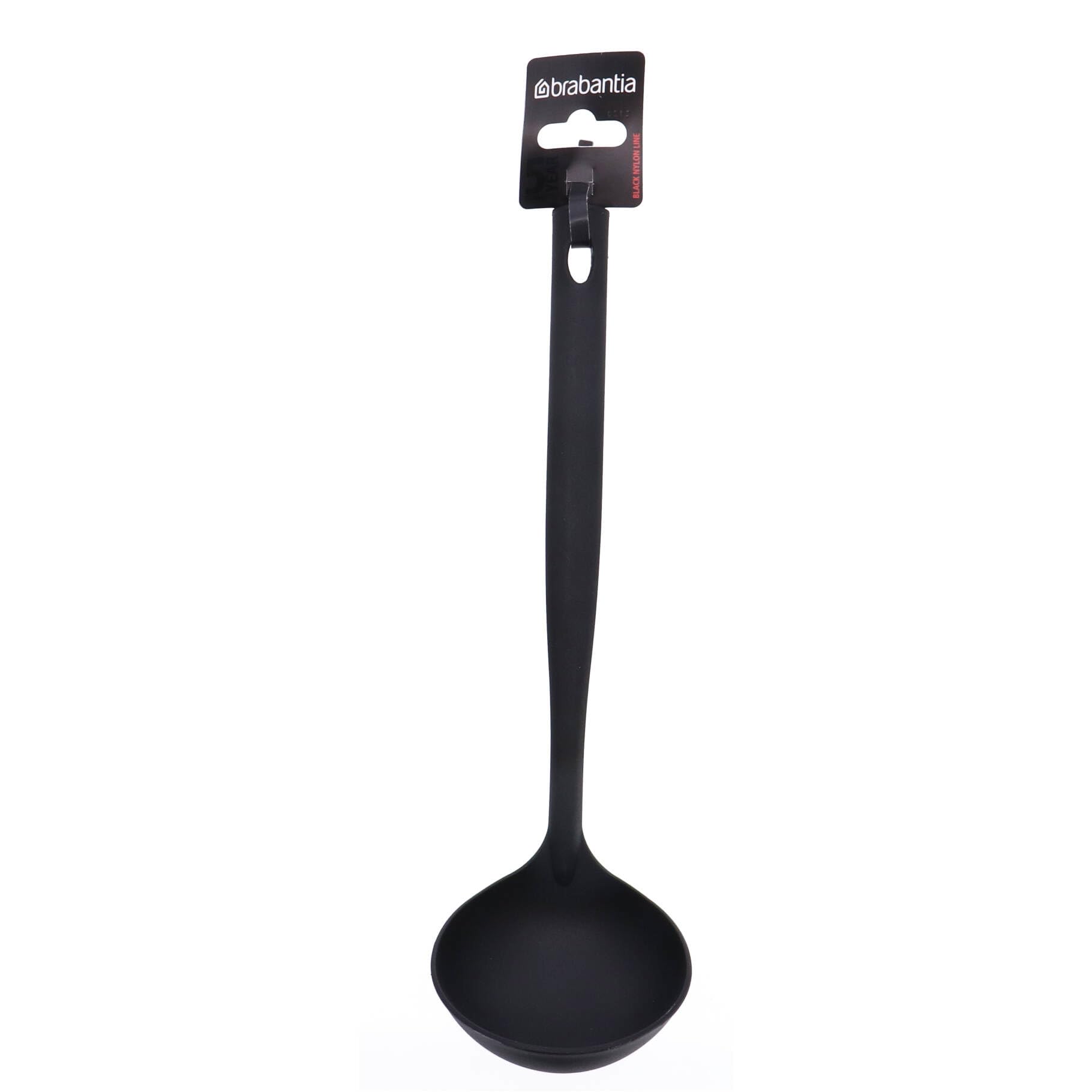 Brabantia 365225 Soup Ladle, All Nylon, Black
