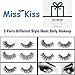 Miss Kiss Eyelashes Natural Look False Eyelash 3D Fluffy Faux Mink Eye Lashes Wispy Fake Eyelash Manga Cute Style