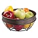 InterDesign Twillo Fruit Bowl for Kitchen Countertops - Bronze