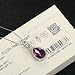 OSIANA Honeymoon Teardrop Pendant Necklace With Swarovski Crystal 18K GP 18