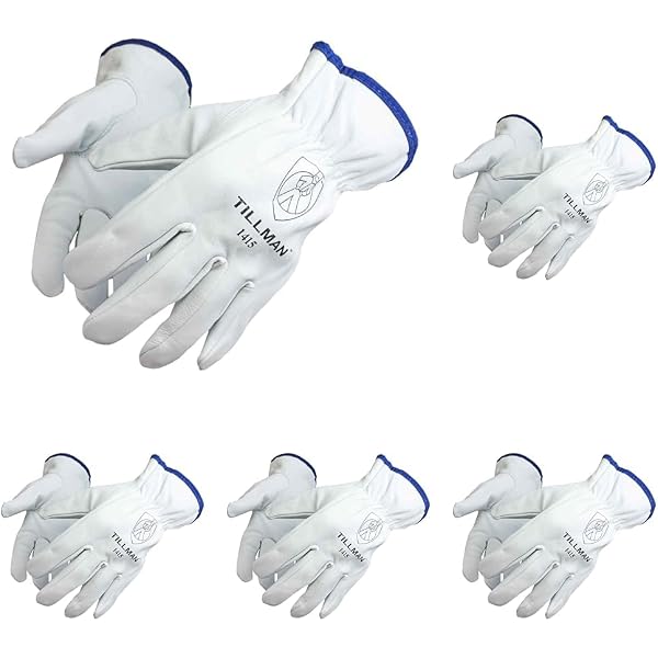 Amazon.com: Tillman 1415L Top Grain Goatskin Drivers Gloves - L, White
